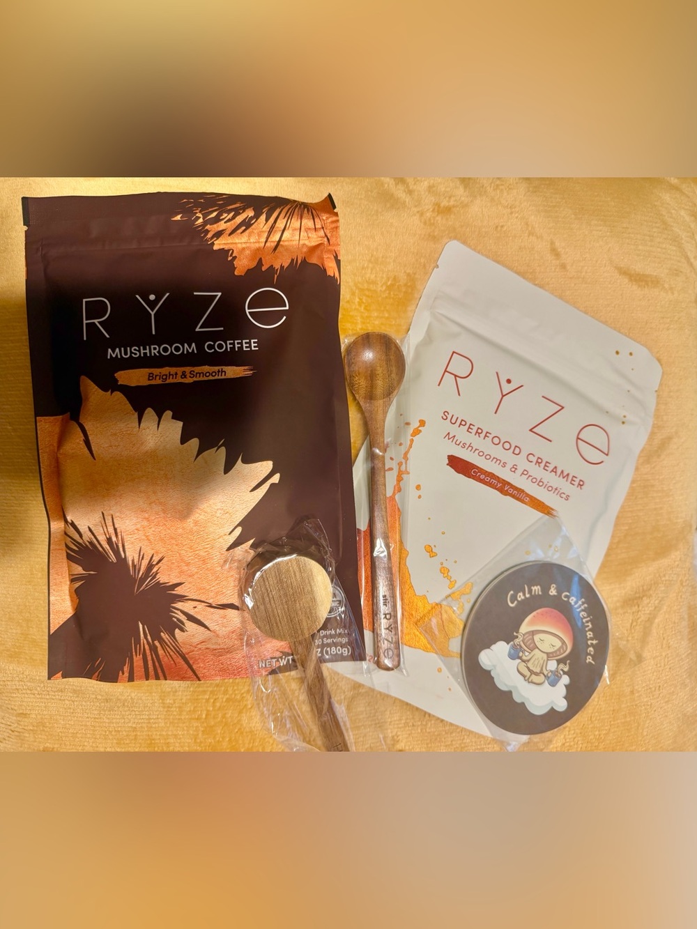 Mushroom Coffee & Creamer Set